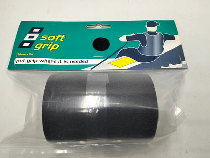 Soft Grip Tape Black 100mm x 2M for Marine Use