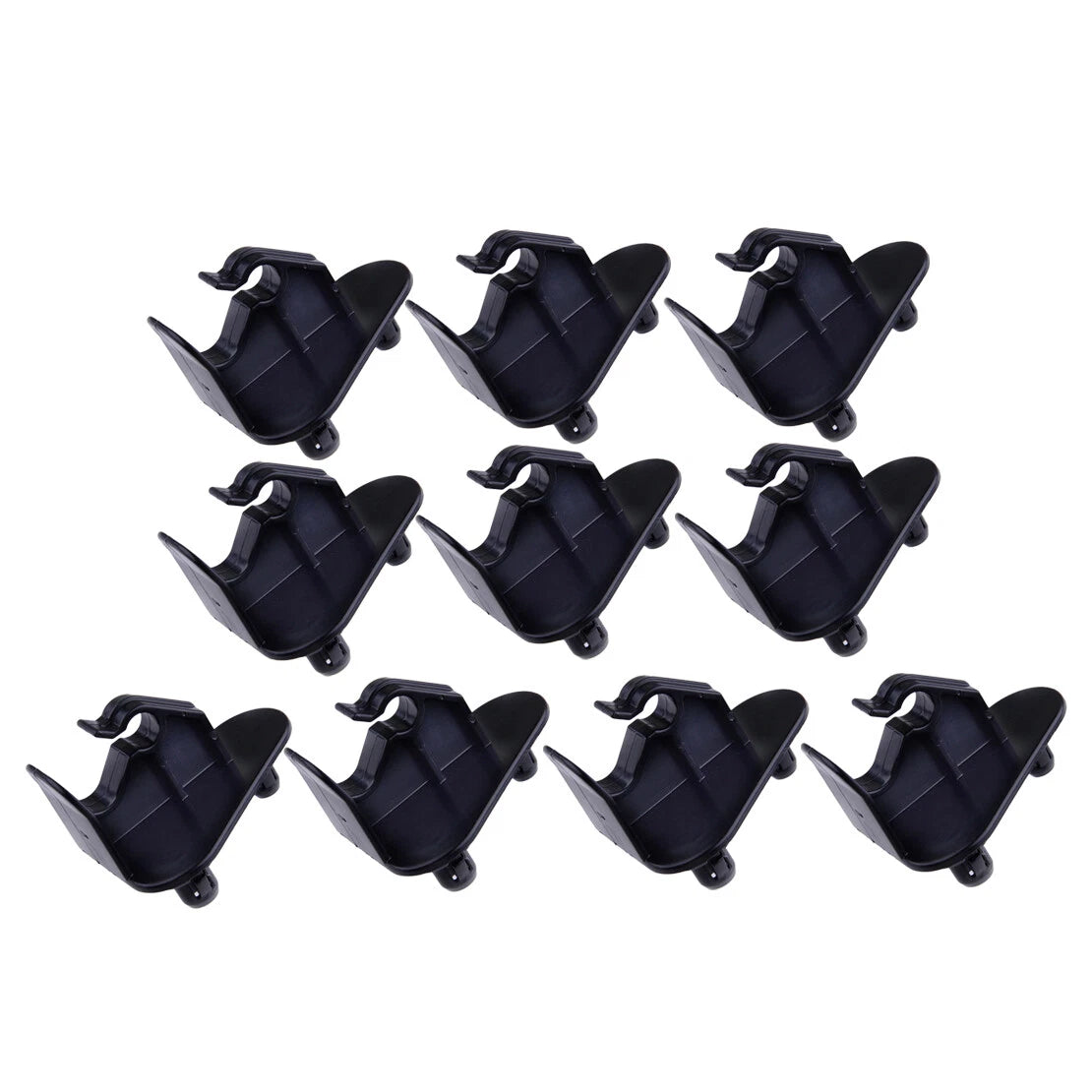 10 x Hood Support Prop Rod Clips for Nissan Rogue, Sentra, Versa (2008-2023)