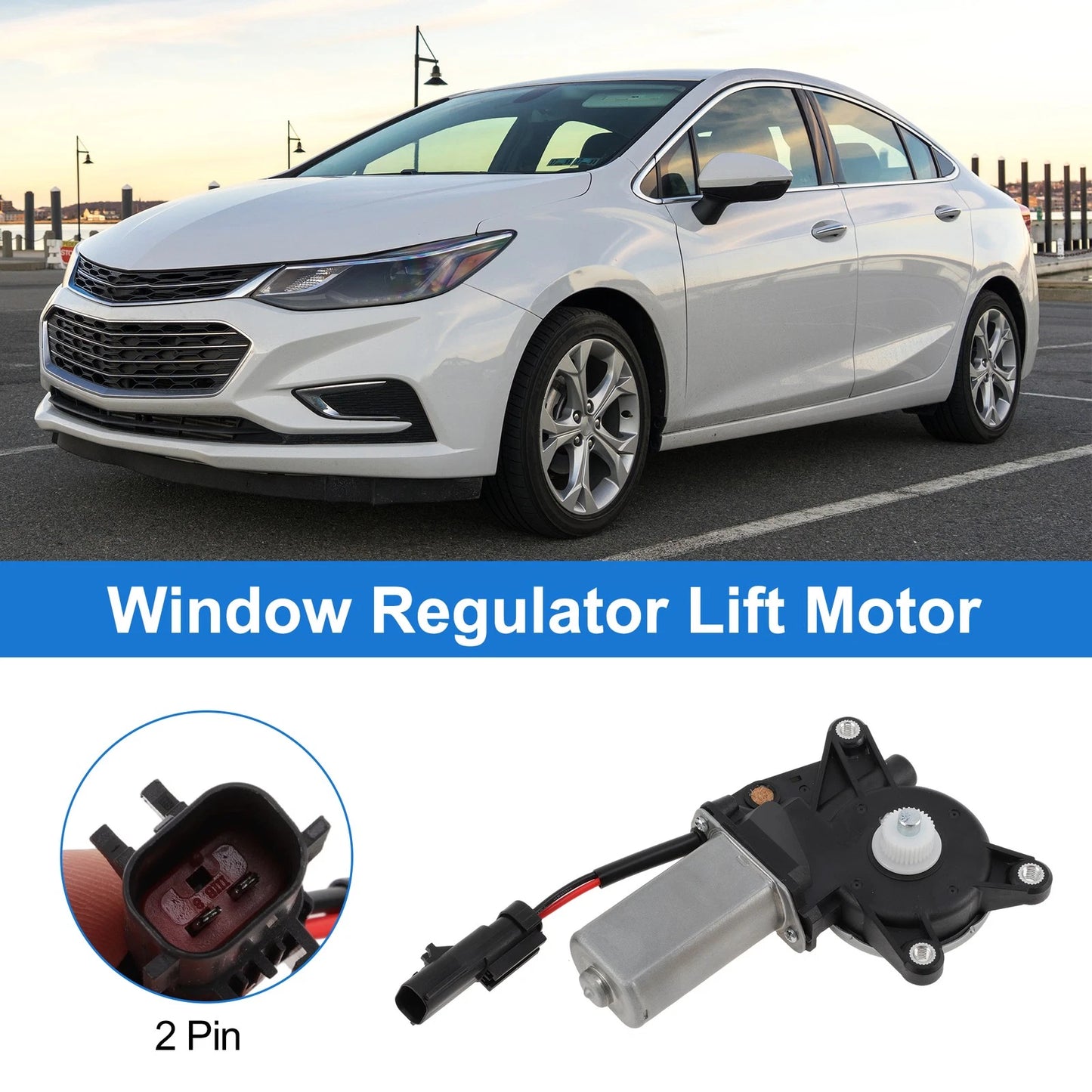 Power Window Regulator Lift Motor for BUICK ENCORE (2013–2022)