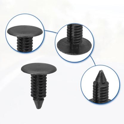 120 Pcs Retainer Fastener Clips for Jeep Wrangler (No Year Specified)