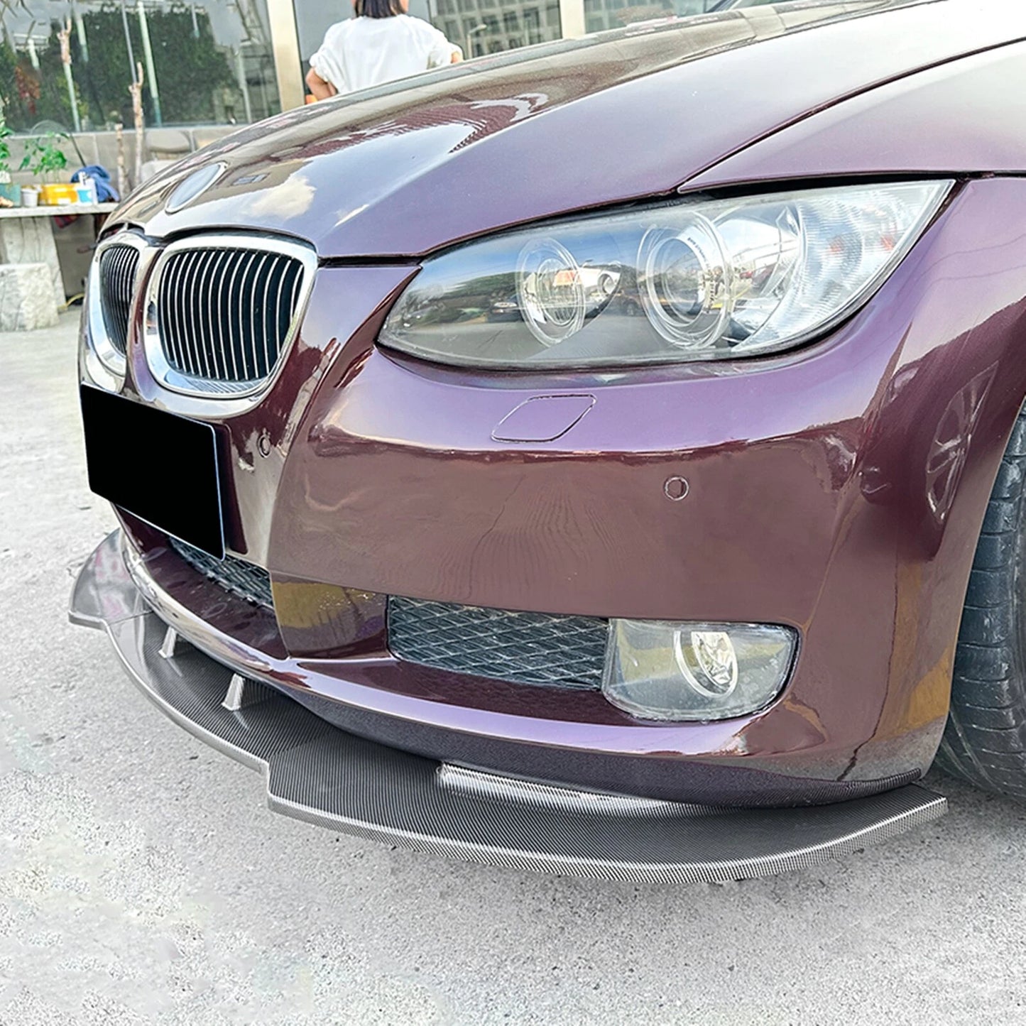 Front Bumper Spoiler Lip for BMW E92 E93 (2006-2013)