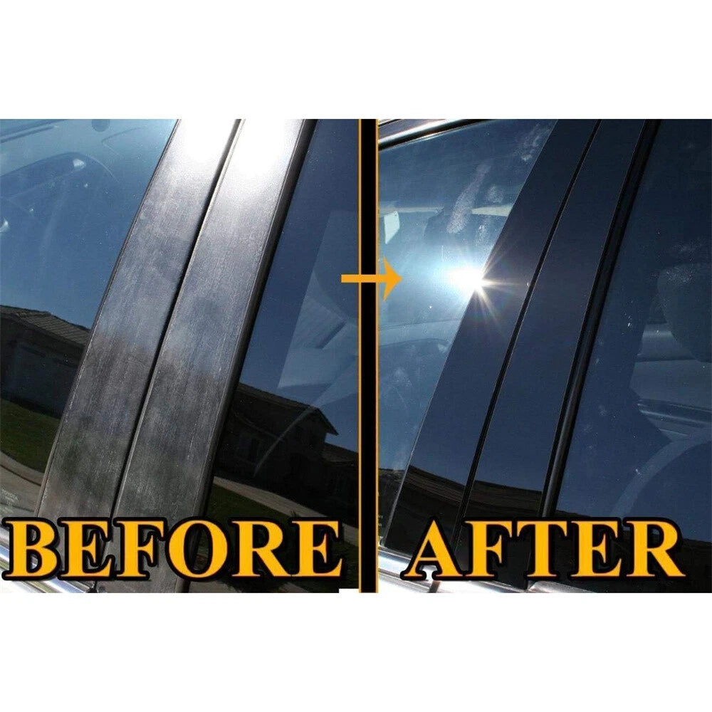6Pcs Car Door Trim Cover Kit for Jeep Cherokee (2014-2017)