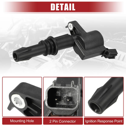 8pcs Ignition Coil Pack for Ford E-150 (2005-2007)