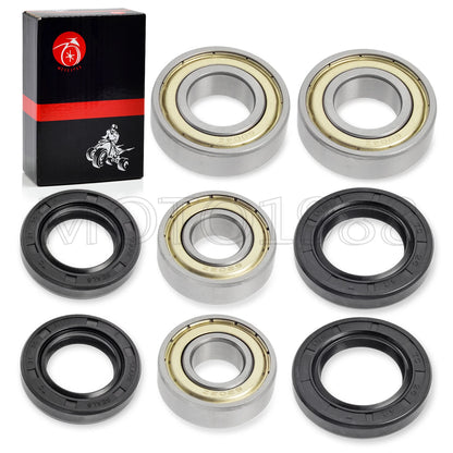Front Wheel Bearings & Seals for Yamaha Raptor Banshee Warrior 350 (2001–2005)