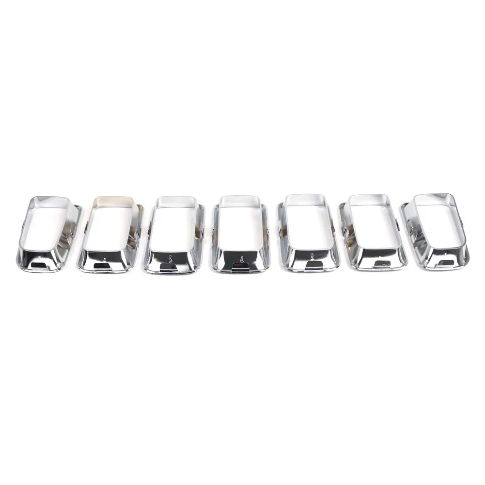 Grille Insert Cover Frame Molding Chrome for Jeep Compass (2011-2017)