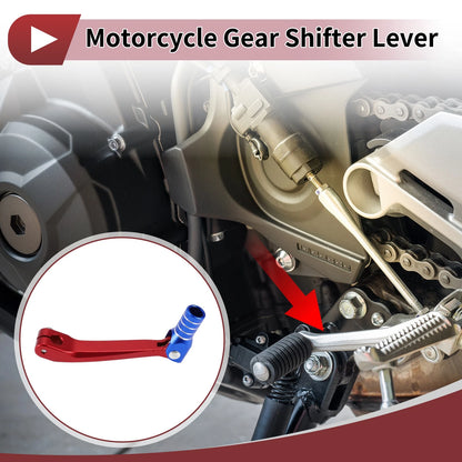 Gear Shift Lever for Honda CRF150F Red Blue Silver Tone (2003–2017)
