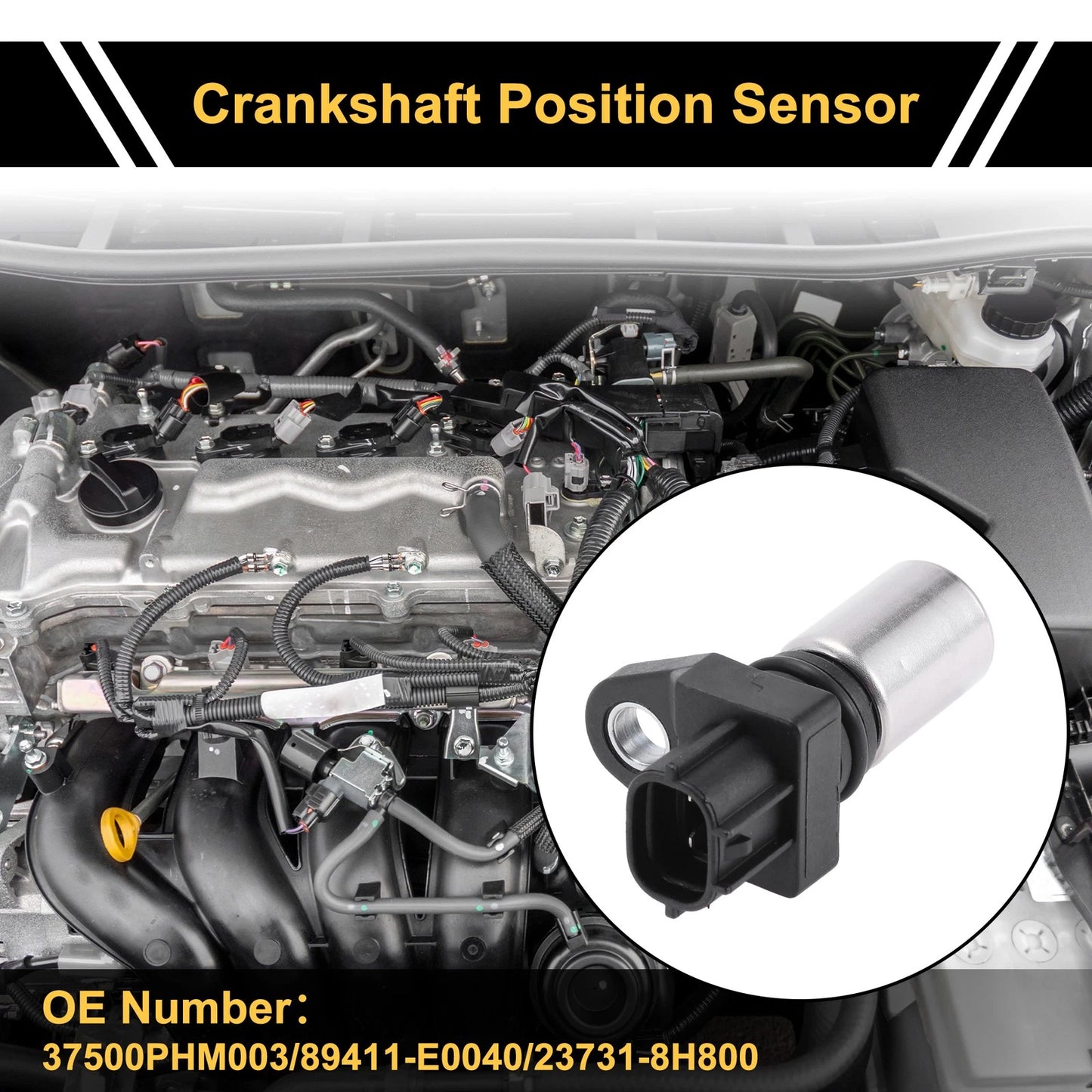 Crankshaft Position Sensor for Honda Insight Coupe 1.0 IMA (2000-2006)