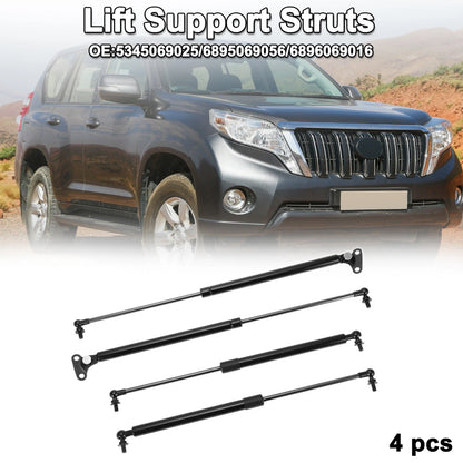 Hood Tailgate Lift Supports Struts for Toyota Land Cruiser (1998–2007)