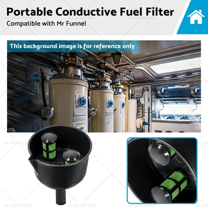 12 GPM Portable Conductive Fuel Filter for Mr Funnel F15C AF15CB