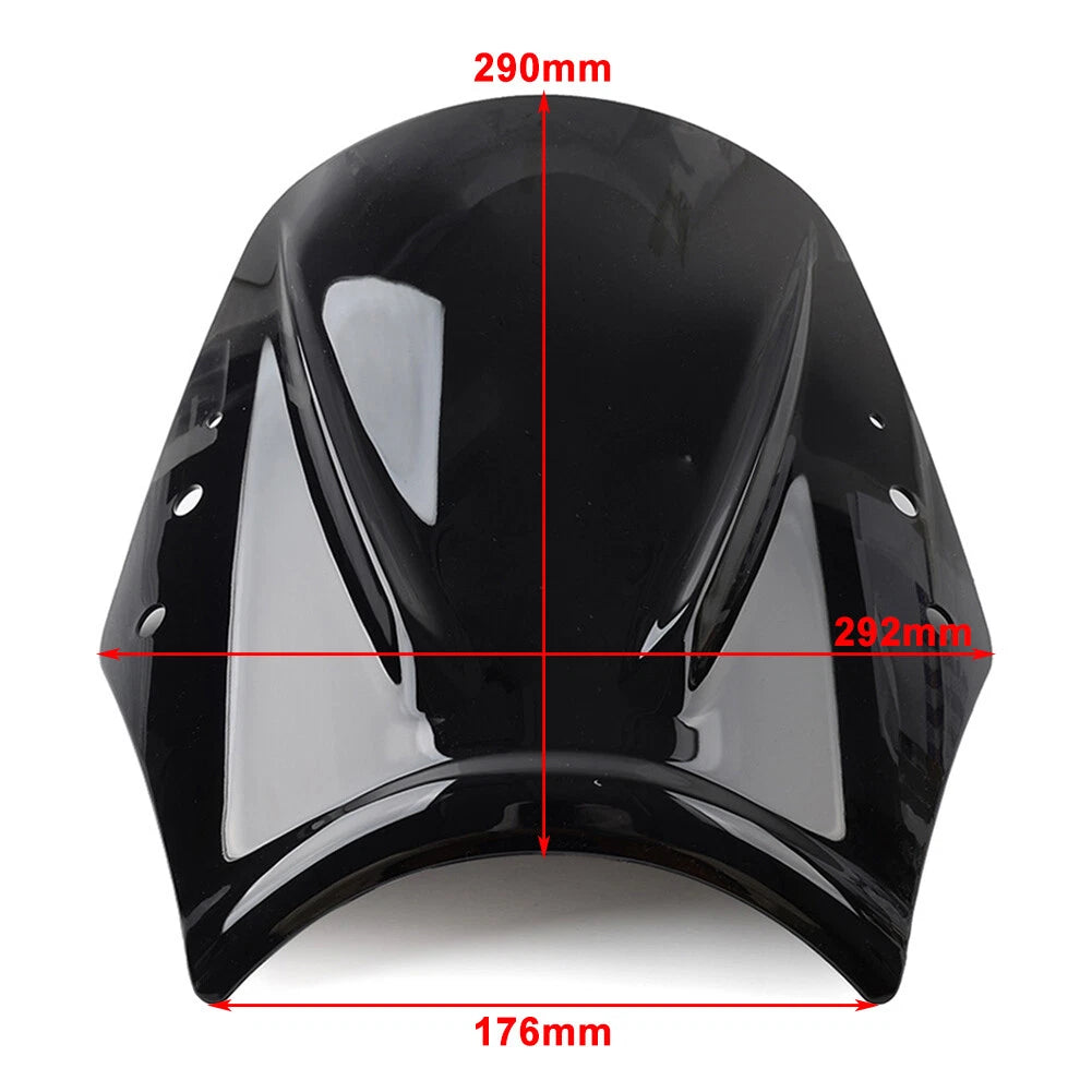 Universal Motorcycle Windshield Deflector for Make & Model