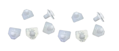 10 x Cowl Top BonnetPanel Clips for Nissan Navara NP300 (2015-2023)