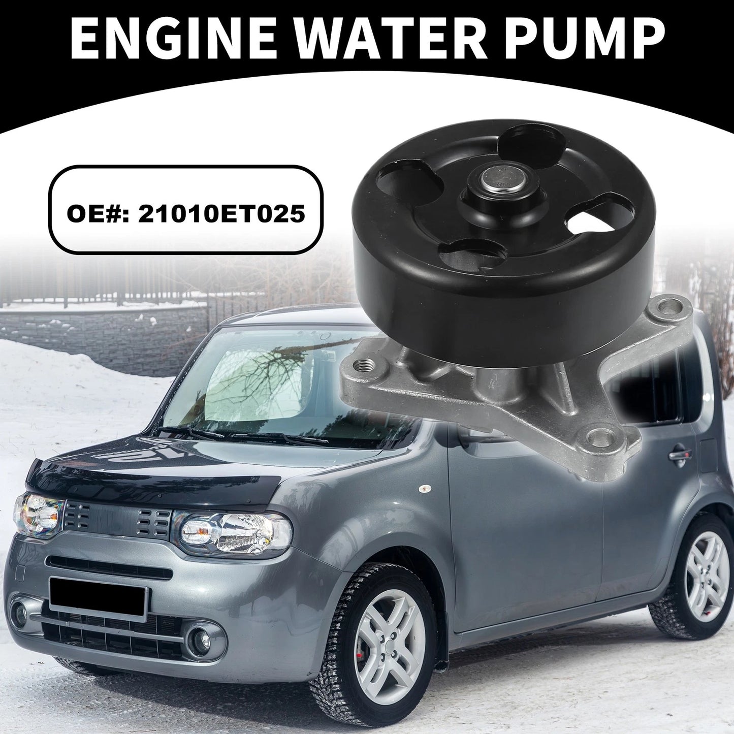 Water Pump for Chevrolet City Express Gasket Kit (2015 - 2018)