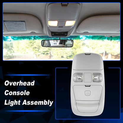 Dome Light Console Assembly for Dodge Ram 2500-3500 (1999-2002) Beige