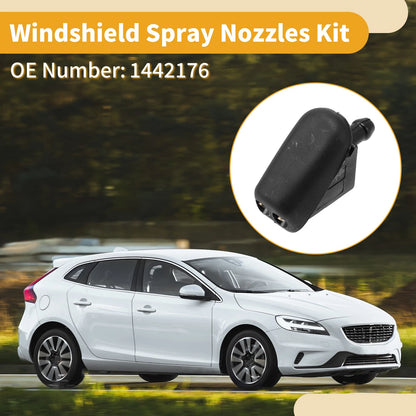 Windshield Washer Nozzle Kit  for Ford Fiesta (2001-2007)