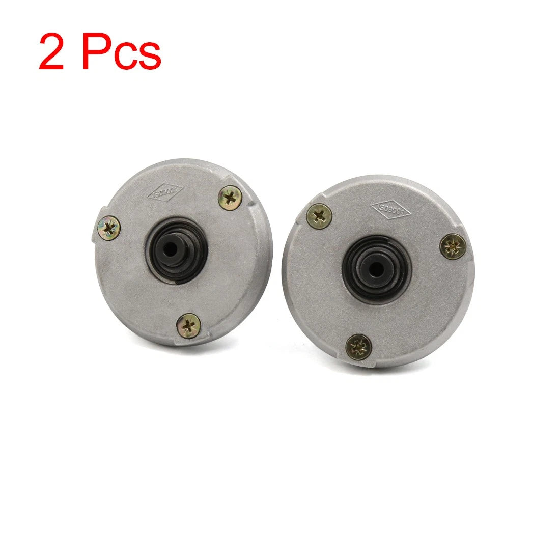 2 x Silver Tone Aluminum Alloy Oil Filter Rotor for CG125