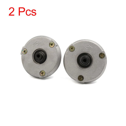 2 x Silver Tone Aluminum Alloy Oil Filter Rotor for CG125