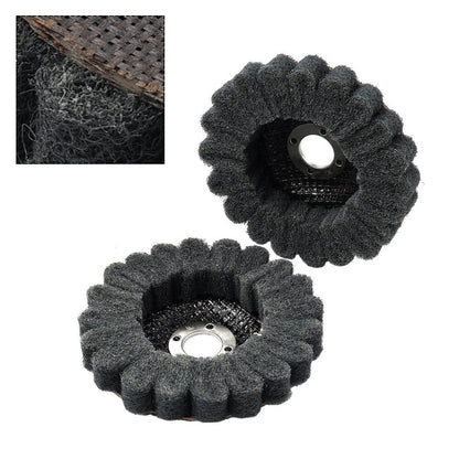 Nylon Fiber Flap Polishing Buffing Disc Wheel 100mm for Angle Grinder