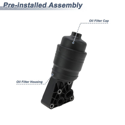 Engine Oil Filter Housing for Hyundai Genesis (2012-2014)
