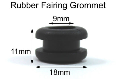 12 x Gomma carenatura Gommino for Yamaha R1