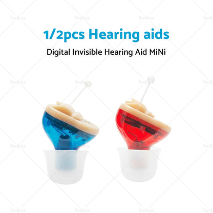 Digital Invisible Hearing Aid Mini Sound Voice Amplifier for CIC