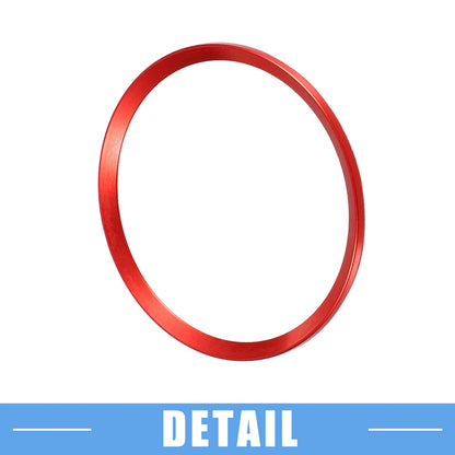 Wheel Hub Center Cover Rings for Honda Civic 2016-2021 Red (Set of 4)
