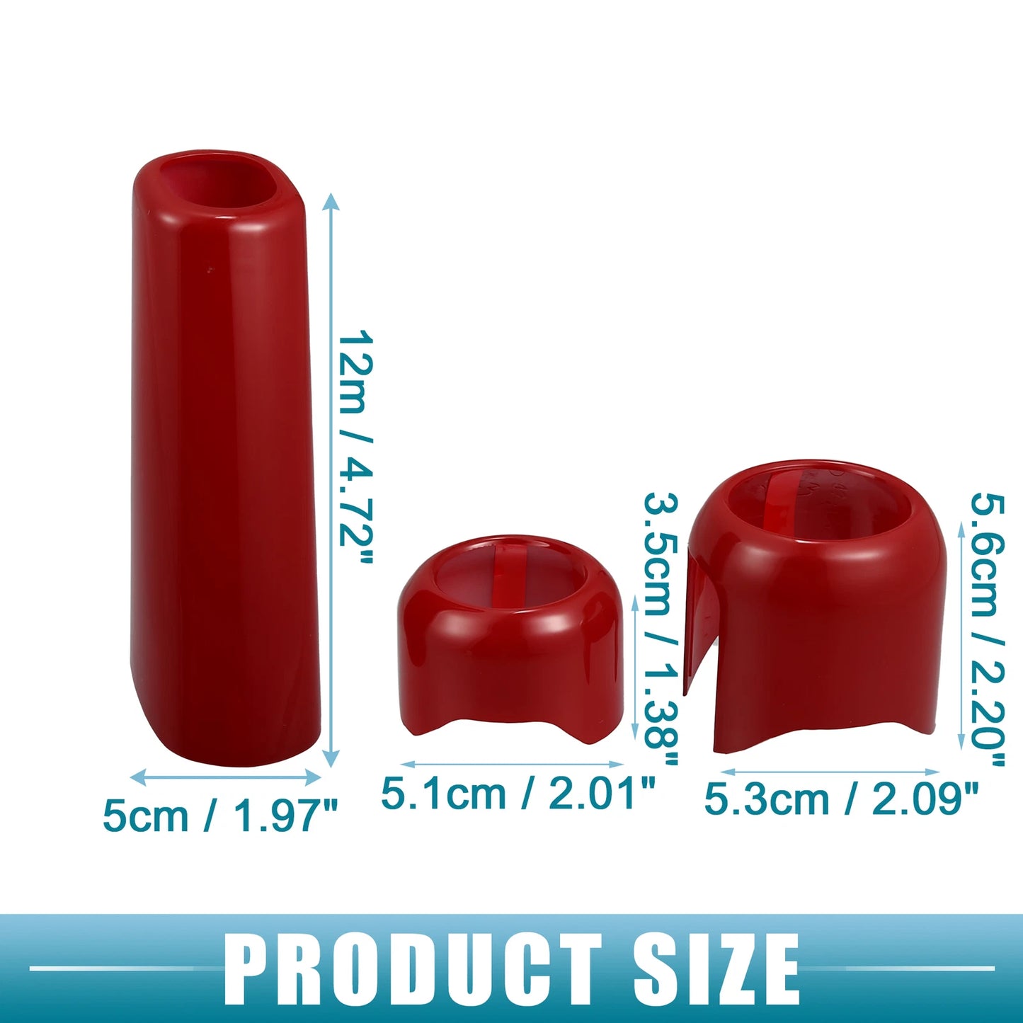 Handbrake Gear Shift Knob Cover Trim Set for Jeep Wrangler JL (2018-2022)