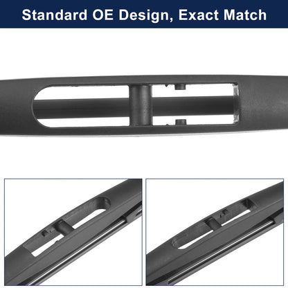 2 x Auto Rear Windshield Wiper Blades for Honda CR-V (2017-2022)
