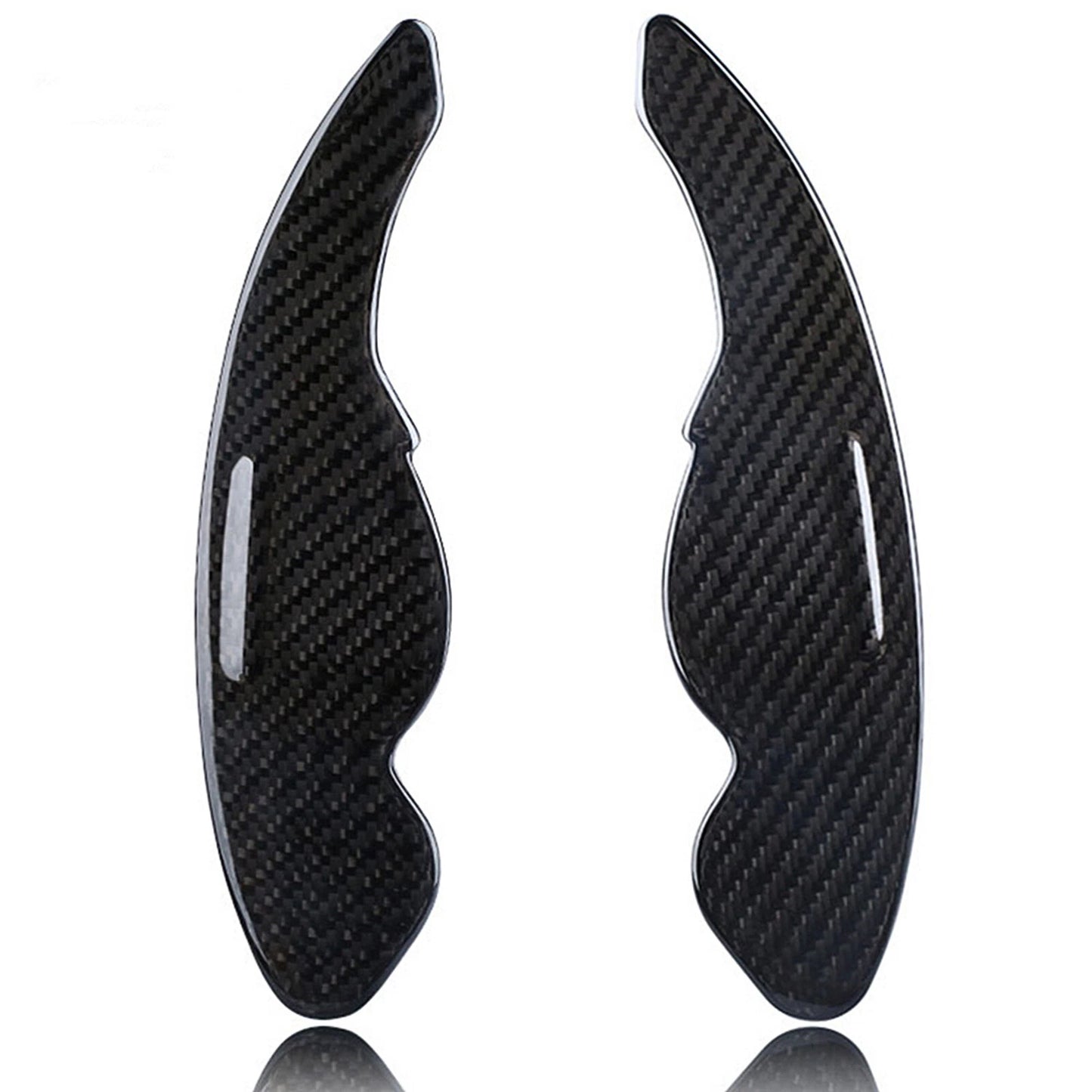 2 x Steering Wheel Shift Paddle Extensions for Land Rover Evoque (2011-2020)