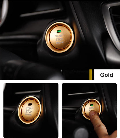 Red Interior Engine Start Push Button Cover Trim fit For Mazda 3 6 CX5 2014-2018