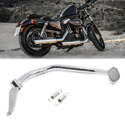 Motorcycle Rear Brake Foot Pedal Peg Lever with Spring Silver for Suzuki GN