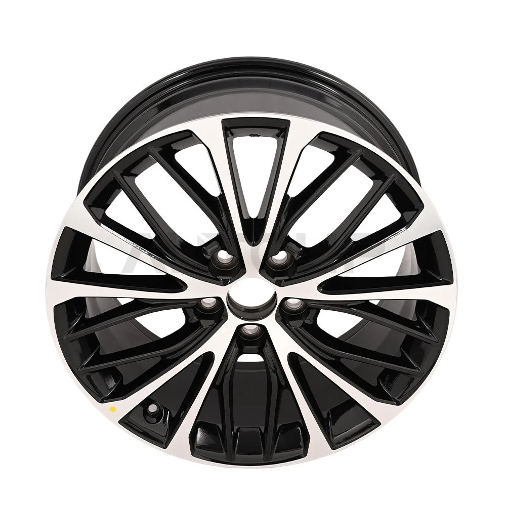 Wheel Machined Black 18 x 8 Inch for Toyota Camry SE (2018–2023)