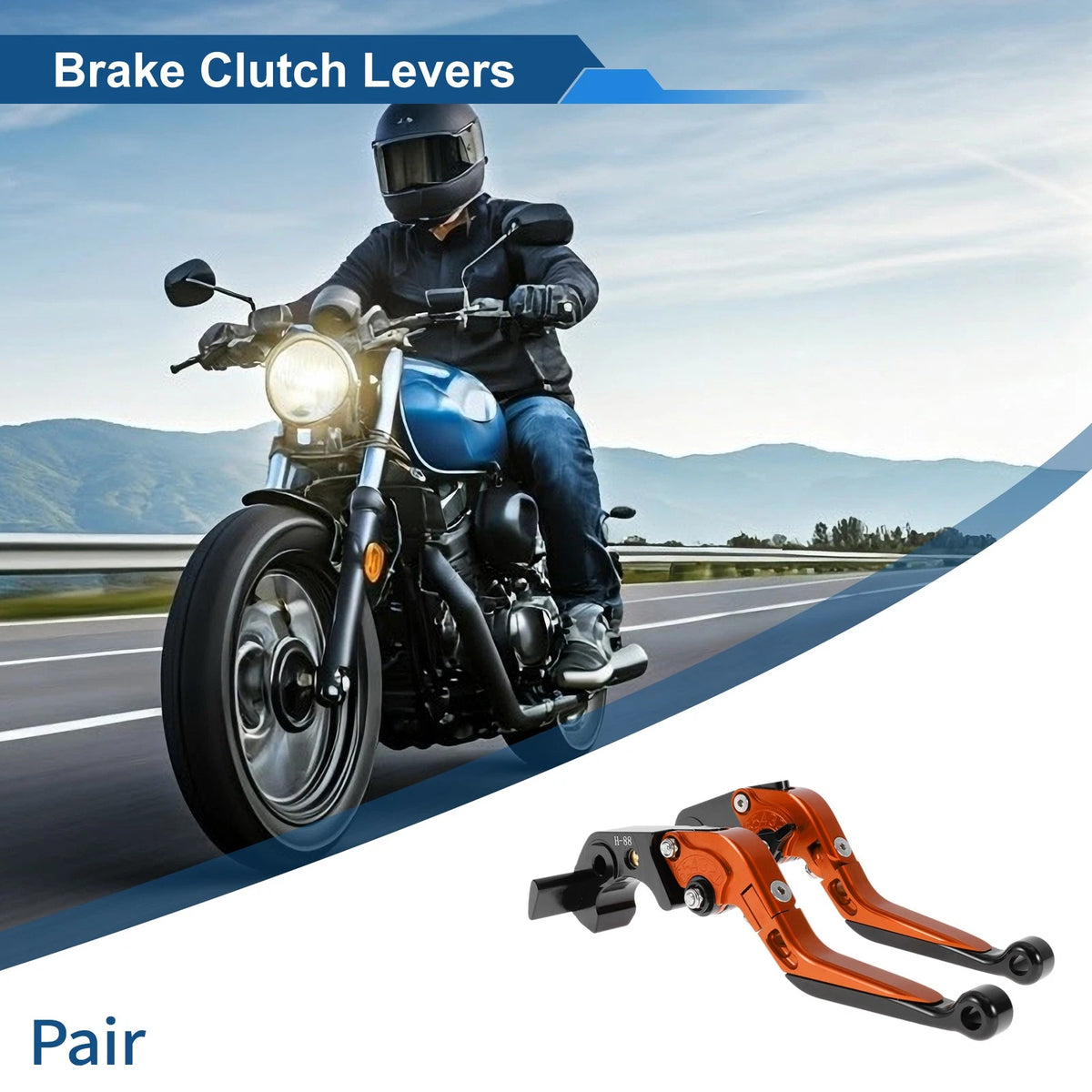 Adjustable Short Long Brake Clutch Lever for Kawasaki ZX14R (2012–2020)