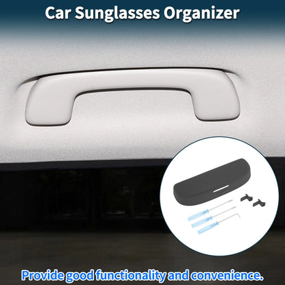 Sunglasses Case for Honda Accord 2018-2024 Eyeglasses Holder Storage Box Black