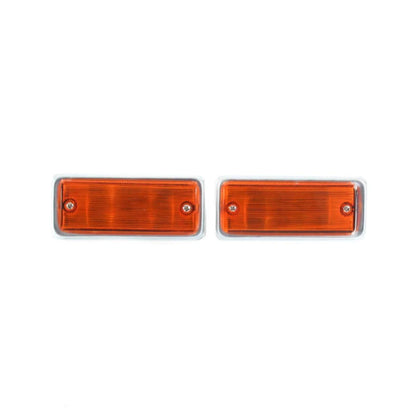 Side Marker Light Lamp Pair Fits Nissan Datsun 620 R620 J15 Pickup 1972-79 D06
