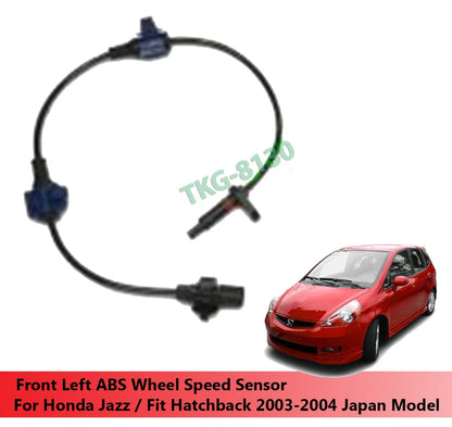 Front Left ABS Wheel Speed Sensor for Honda Jazz (2003-2004)