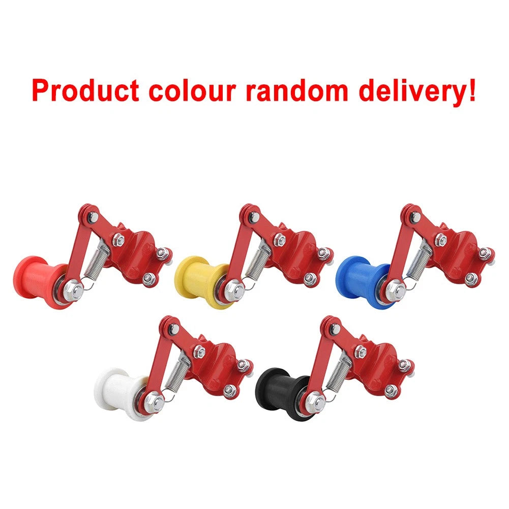 Chain Tensioner & Roller Adjuster for Motorcycle ATV Dirt Bike Red Yellow