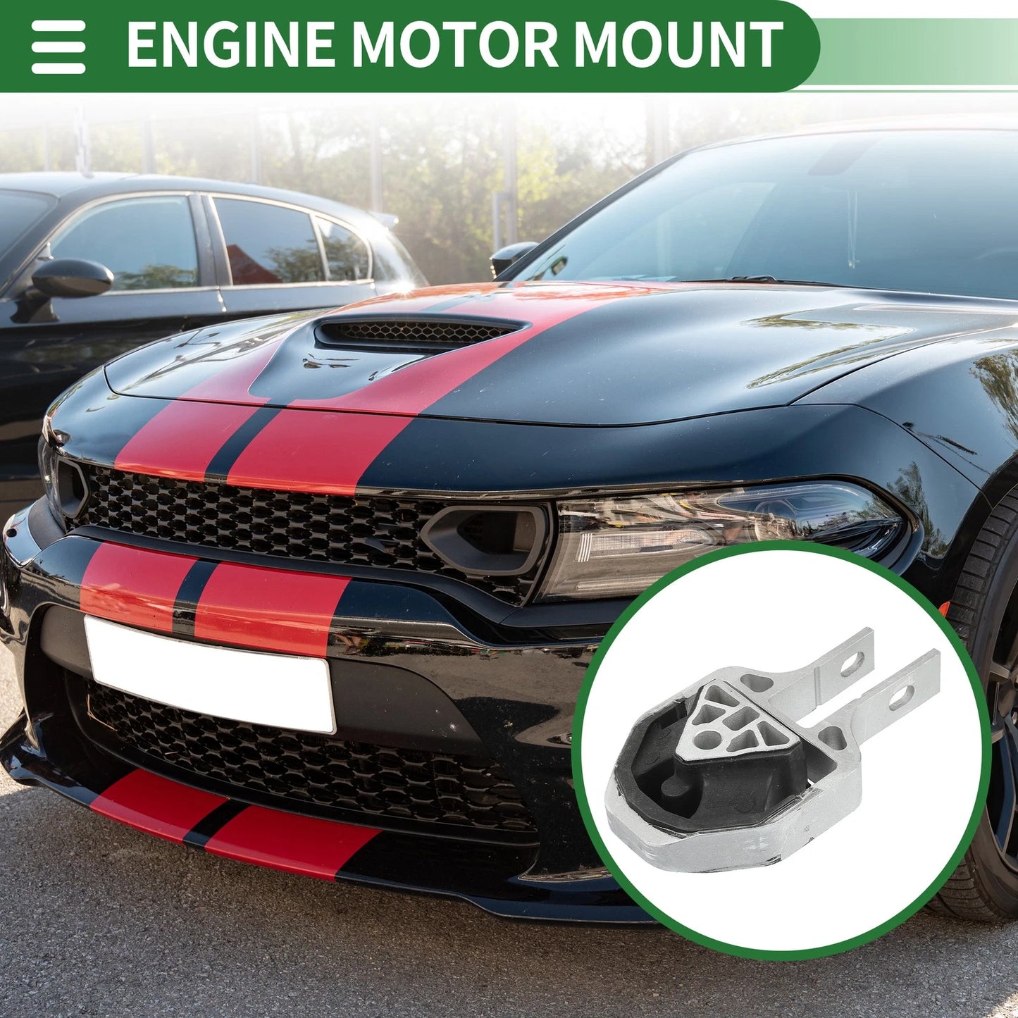 Engine Motor Mount for Dodge Dart 1.4L, 2.0L, 2.4L (2012-2016)