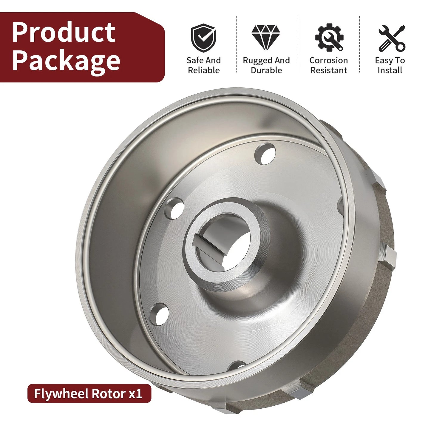 Flywheel Rotor for Yamaha Rhino 700 YXR700F (2008–2013)