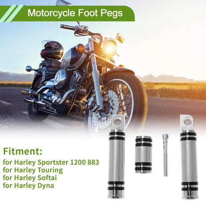 Foot Pegs / 1 Set for Harley/Sportster 1200 883/Touring/Softai/Dyna