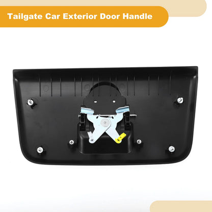 Black ABS Rear Exterior Door Handle for Nissan Frontier (2005-2023)