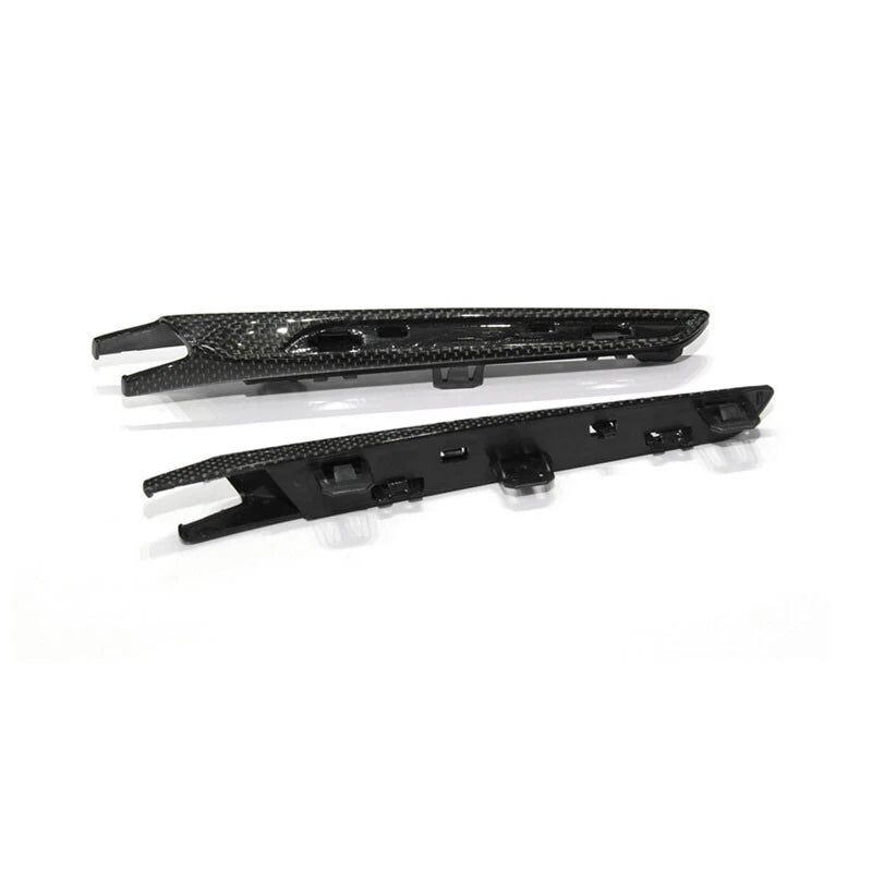 Dry Carbon Fiber Side Fender Air Vent Trim Parts Fit For BMW M3 M4 2016-2019
