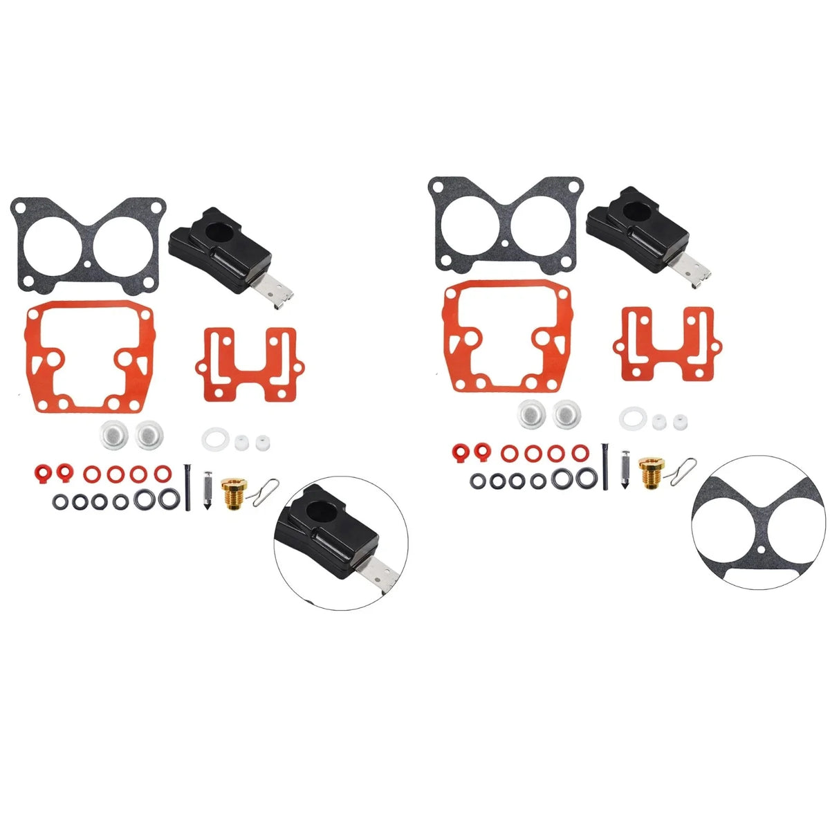Carburetor Rebuild Kit for Johnson/Evinrude V4 85HP 1969-1993