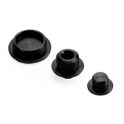 Crankcase Cover Oil Filler Plug - Black for Honda CRF 250/450 R/X (2002-2017)