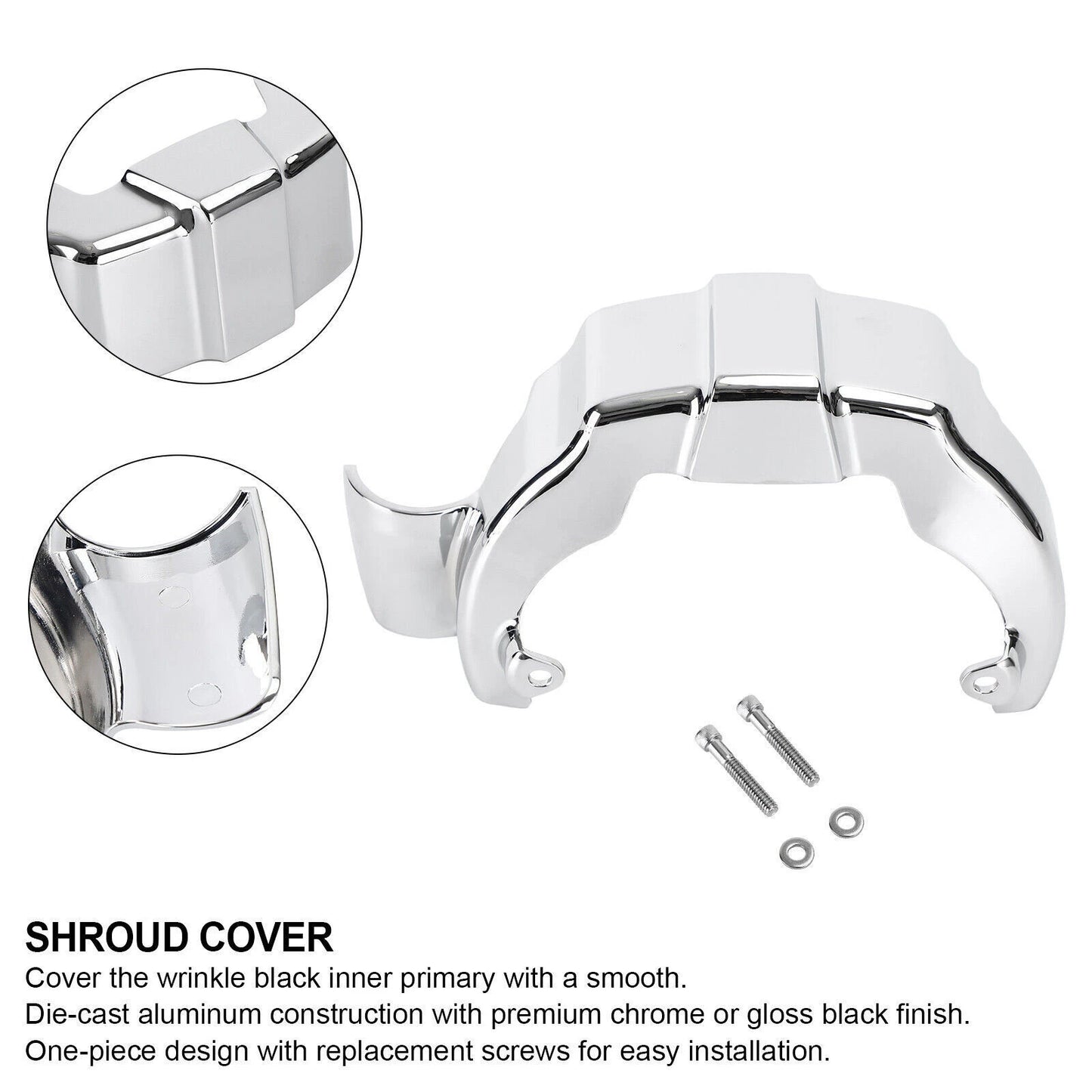 Transmission Cover for Milwaukee M8 Chrome (2017-2020)