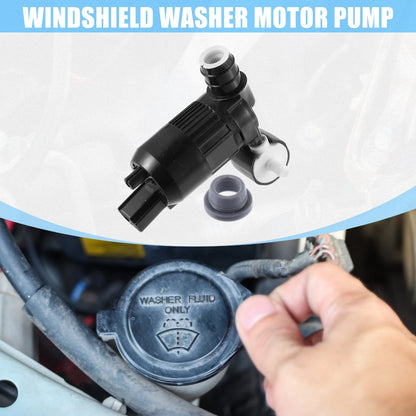 Windshield Washer Pump for Ford Edge, Lincoln MKT, Plastic Black (2015-2023)