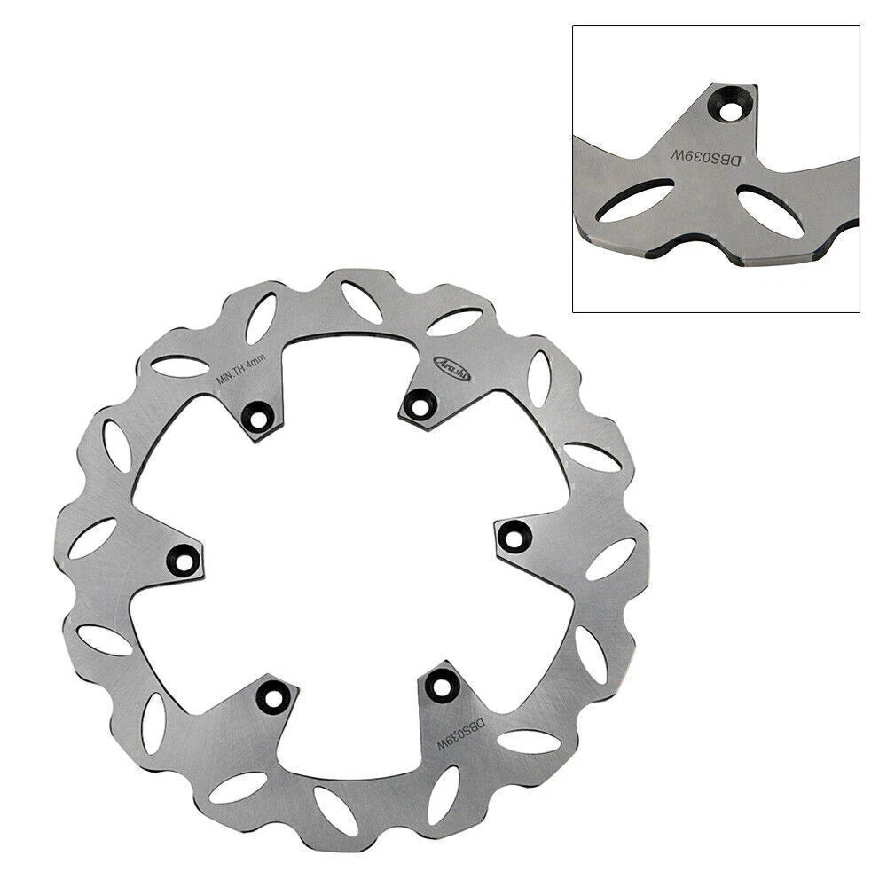 Rear Brake Disc Rotors for Suzuki RM 125, RM 250, DRZ SM 400 (2000-2009)