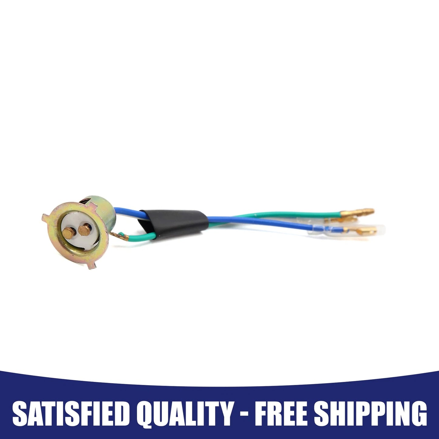 Item 1 3-Wire Headlight Harness Socket Connector for Motorcycle