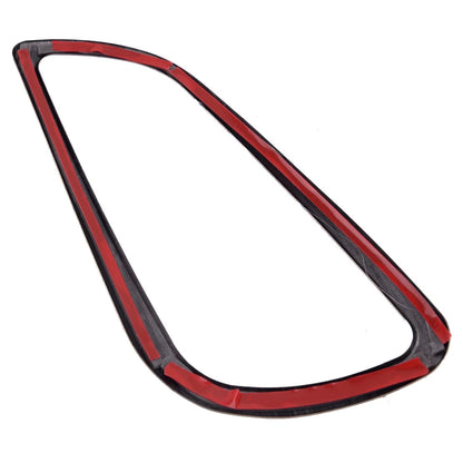 Interior Door Handle Frame Trim 4x Stainless Steel Black for Ford Focus ST RS (2015-2018)
