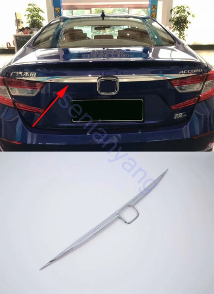 Chrome Rear Boot Lid Cover Trim for Honda Accord Sedan (2018-2021)