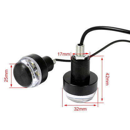 22mm LED Turn Signal Indicator Lights for Honda Motorcycle